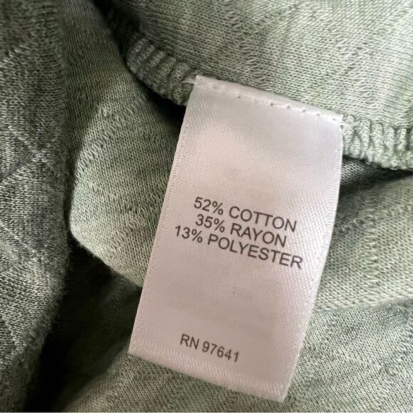 NWT J Jill quilted green sage jacket.  Size XL - Picture 7 of 8